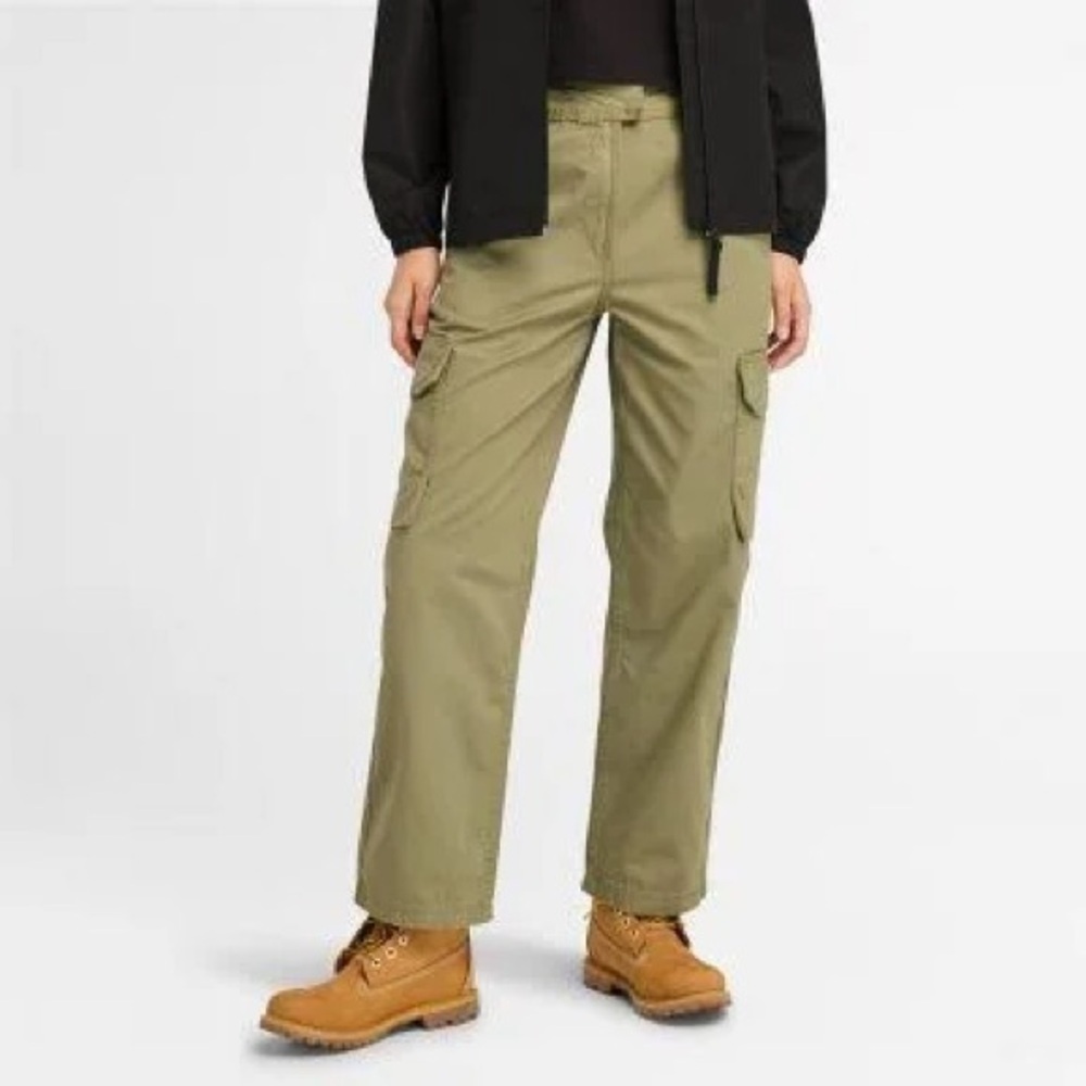 NWT Timberland Women's 100% Cotton
Utility Cargo Pants Olive Green Size W31
L28